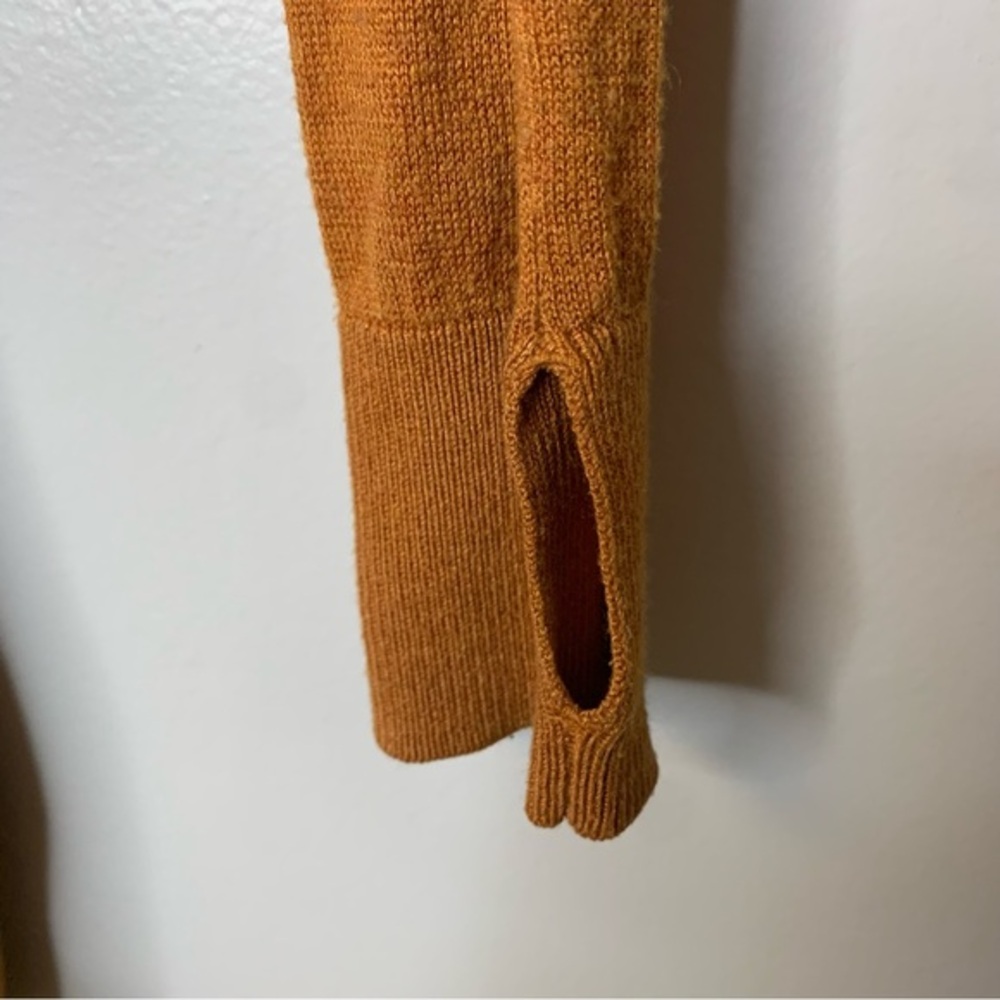 Lululemon The Sweater Life Heathered Spicy Pumpkin Knit Sweater - Picture 10 of 12
